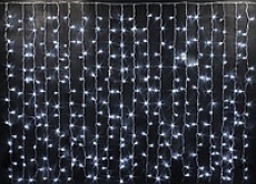 Водопад 240LED біла 240 LED 