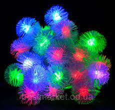 Гірлянда нитка 40LED з насадкою ялиночка Х-1 40 LED RGB 5м 