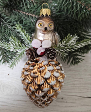  Сова на шишці В15*Ш7 