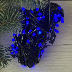 Гірлянда нитка 100LED 100LED B Синє світло 