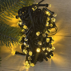 Гірлянда нитка 100LED 100LED C Тепле світло 