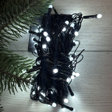 Гірлянда нитка 100LED 100LED B Холодне світло 