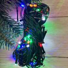 Гірлянда нитка 100LED 100LED A Кольорове світло 