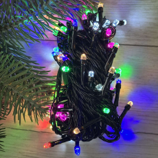 Гірлянда нитка 100LED 100LED CM Кольорове світло 