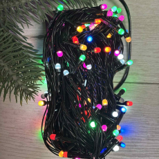 Гірлянда нитка 200LED B 200LED B Кольрове світло 