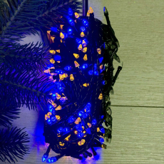 Гірлянда новорічна 400LED 300LED SB Жовто блакитне світл 