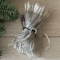 Гірлянда нитка 80LED 80LED на батарейках 